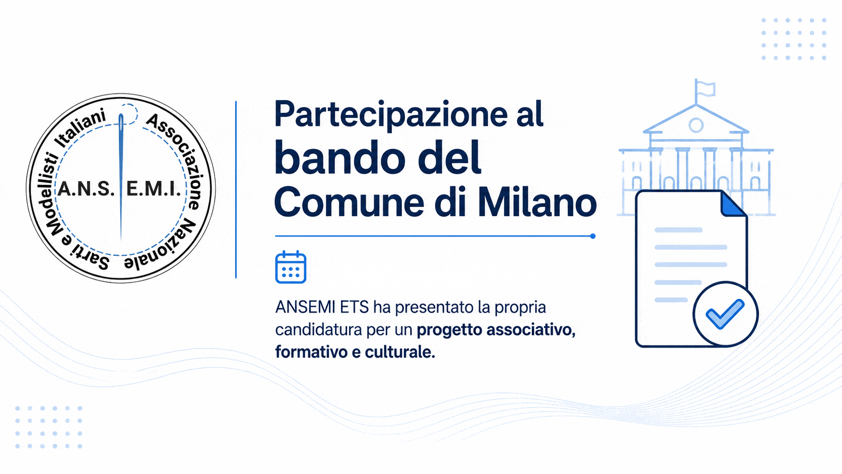 CASA ANSEMI: la proposta presentata al bando del Comune di Milano