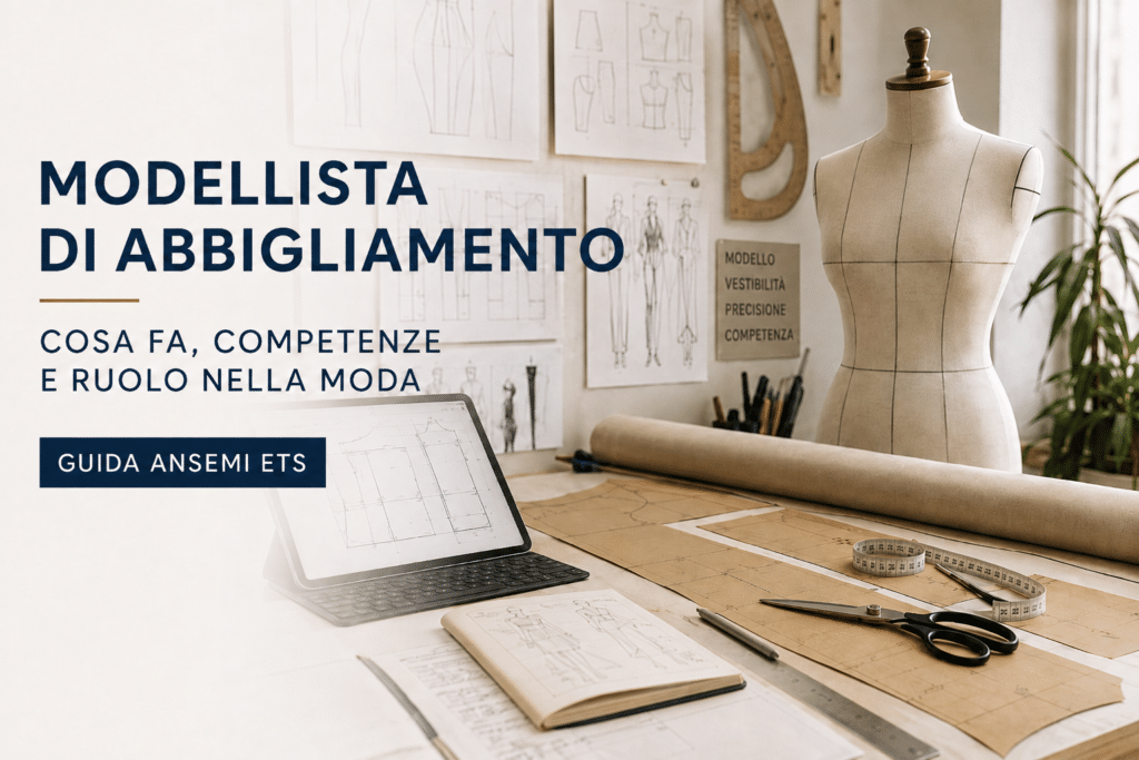 modellista di abbigliamento